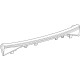 Toyota 81581-42160 Backup Lamp, Rear