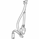 Toyota 73210-06050-B0 Belt & Retractor, Gray, Passenger Side GREY
