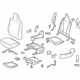 Toyota 71100-74350-B1 Seat Assembly, Front Passenger Side