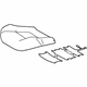 Toyota 71072-F4060-B1 Cushion Cover, Driver Side