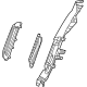 Toyota 62551-62030-C0 Lower Quarter Trim, Passenger Side