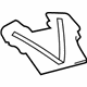 Toyota 55356-52120 Upper Cover Cushion, Driver Side