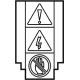 Toyota 82685-76020 Caution Label