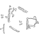 Toyota 53201-48922 Radiator Support, Front