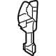 Toyota 53293-48101 Deflector, Passenger Side