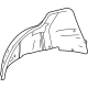 Toyota 61633-12230 Inner Wheelhouse, Passenger Side
