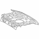 Toyota 64101-02580 Package Tray, Rear Upper