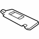Toyota 74310-12L80-B0 Sunvisor, Gray, Passenger Side