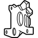 Toyota 16355-F0010 Water Outlet, Front