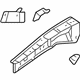 Toyota 53731-33901 Upper Rail, Passenger Side