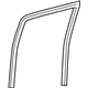 Toyota 68142-52031 Run Channel, Passenger Side