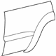 Toyota 67113-60210 Panel, Rear Door, Outer Passenger Side