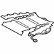 Toyota 87510-0E121 Seat Cushion Heater, Front Lower Passenger Side