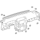 Toyota 55301-35906-C0 Instrument Panel