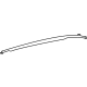 Toyota 55474-42130-C0 Upper Molding, Driver Side