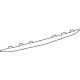 Toyota 52754-02903 Lower Molding, Rear