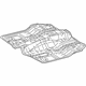 Toyota 58111-42903 Front Floor Pan