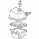 Toyota 17700-28240 Air Cleaner Assembly