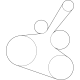 Toyota 90916-A2030 Serpentine Belt