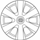 Toyota 42602-33110 Wheel Cover