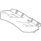 Toyota 71075-06J13-C9 Cushion Cover, Rear