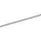 Toyota 75793-42060 Lower Molding Pad, Upper