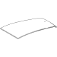 Toyota 63111-48400 Roof Panel, Front Upper
