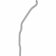 Toyota 63249-04010 Drain Hose, Front