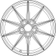 Toyota 42611-12G80 Wheel, Alloy