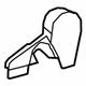 Toyota 71861-AD010-C0 Inner Cover, Passenger Side