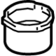 Toyota 47299-52110 Strainer, Brake Master Cylinder Reservoir, Rear