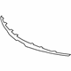 Toyota 53111-07100 Upper Molding, Gray, Front