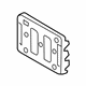 Toyota 75111-07110 License Bracket, Gray, Front