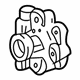 Toyota 44302-0C010 Housing, Front