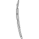 Toyota 53882-08030 Protector, Passenger Side