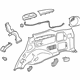 Toyota 62510-60C10-A3 Lower Quarter Trim, Sand, Front Passenger Side