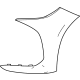 Toyota 52113-42110 Side Cover, Driver Side