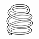 Toyota 48131-12L40 Spring, Front