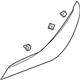 Toyota 75731-WAA01 Lower Molding, Outside Passenger Side