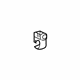 Toyota 77285-0R090 Breather Tube Clip
