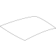 Toyota 63211-47110 Sunroof Glass