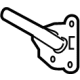 Toyota 72062-0A040 Striker, Driver Side