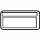 Toyota 74529-21010 Caution Label