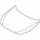 Toyota 53301-WB002 Hood, Front