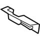 Toyota 71866-0C010-C0 Lever Assembly Cover, Rear