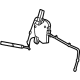 Toyota 72704-0C060 Cable Assembly, Rear Passenger Side