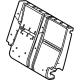 Toyota 71651-0C290 Seat Back Pad, Passenger Side