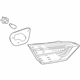 Toyota 81580-06620 Backup Lamp Assembly, Passenger Side