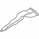 Toyota 87211-WAA01 Lower Duct, Driver Side