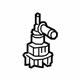 Toyota 44777-06010 Connector, Vacuum Hose
